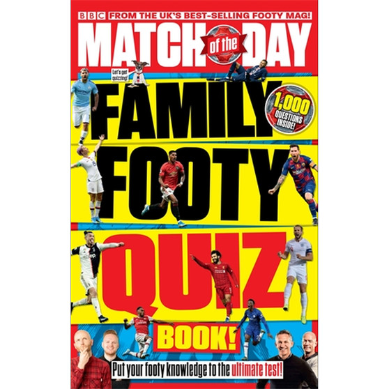 Match of the Day Family Footy Quiz Book - ISBN 9781785946349