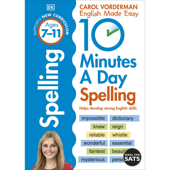 10 Minutes A Day Spelling, Ages 7-11 (Key Stage 2) - ISBN 9780241466797