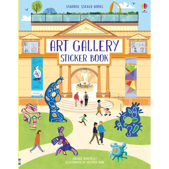 Art Gallery Sticker Book - ISBN 9781474968973