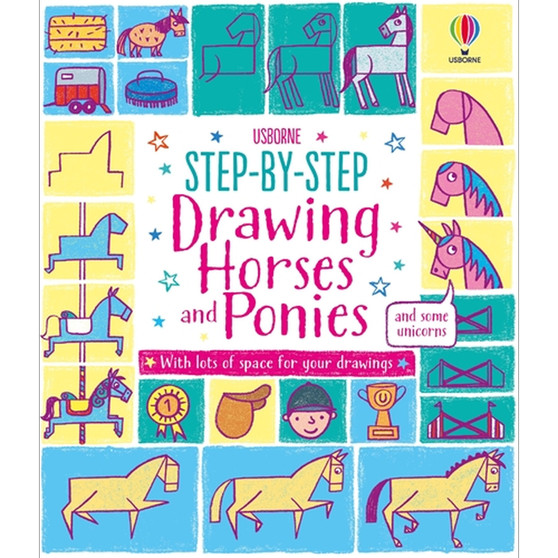 Step-by-step Drawing Horses and Ponies - ISBN 9781474933780
