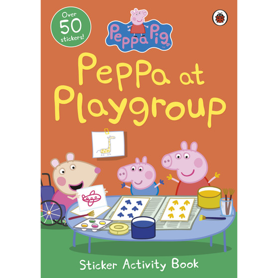 Peppa Pig: Peppa at Playgroup Sticker Activity Book - ISBN 9780241411940