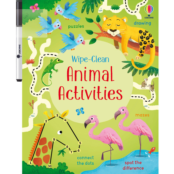 Wipe-Clean Animal Activities - ISBN 9781474951326