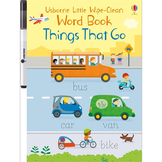 Little Wipe-Clean Word Book Things That Go - ISBN 9781474968133