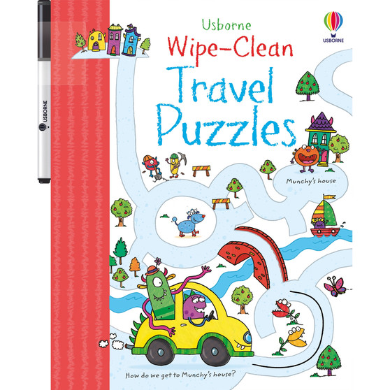 Wipe-clean Travel Puzzles - ISBN 9781474921459