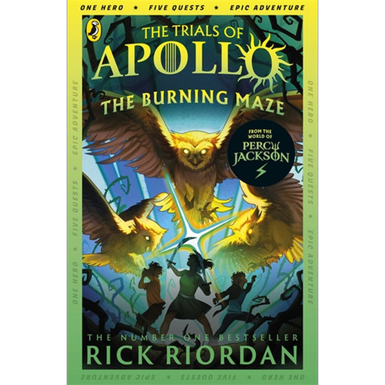 The Burning Maze (The Trials of Apollo Book 3) - ISBN 9780141364018
