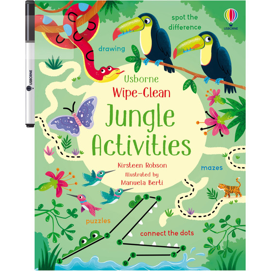 Wipe-Clean Jungle Activities - ISBN 9781474951319