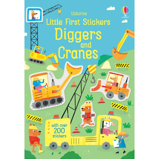 Little First Stickers Diggers and Cranes - ISBN 9781474952255