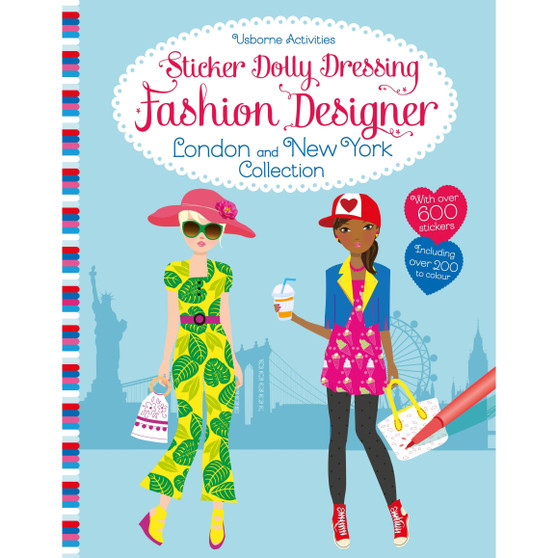 Sticker Dolly Dressing Fashion Designer London and New York Collection - ISBN 9781474935937