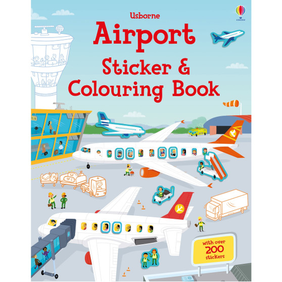 Airport Sticker and Colouring Book - ISBN 9781474937184