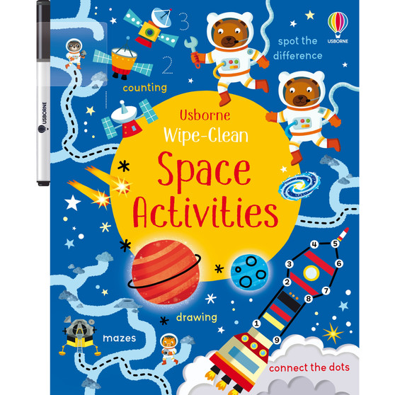 Wipe-Clean Space Activities - ISBN 9781474922296