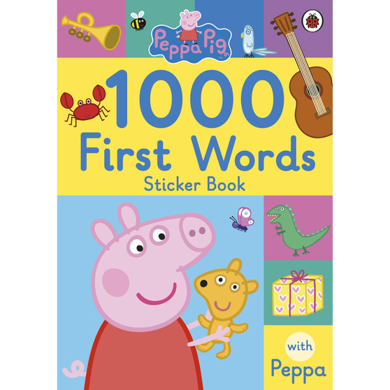 Peppa Pig: 1000 First Words Sticker Book - ISBN 9780241294642