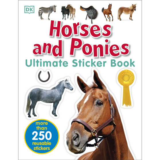Horses and Ponies Ultimate Sticker Book - ISBN 9780241282946