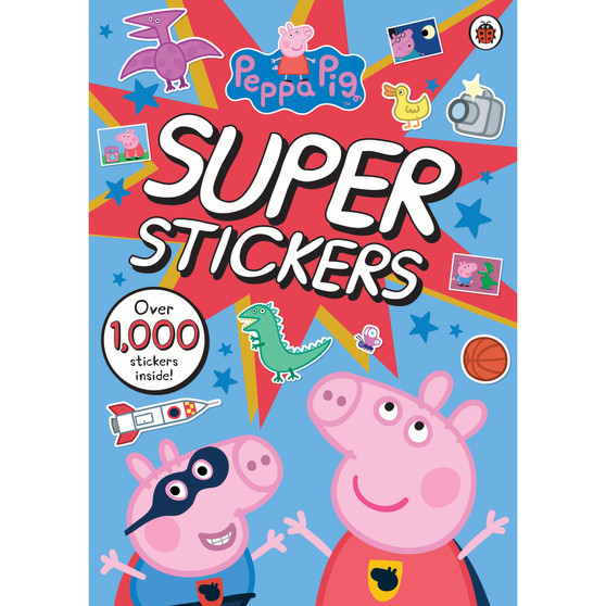 Peppa Pig: Super Stickers Activity Book - ISBN 9780241252673