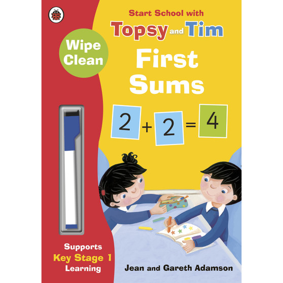 Wipe-Clean First Sums: Start School with Topsy and Tim - ISBN 9780241246283