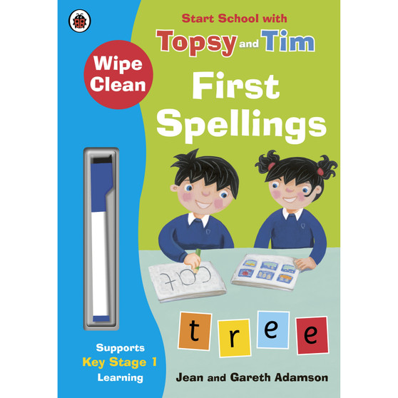 Wipe-Clean First Spellings: Start School with Topsy and Tim - ISBN 9780241246290