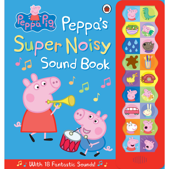 Peppa Pig: Peppa's Super Noisy Sound Book - ISBN 9780723296232