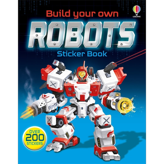 Build Your Own Robots Sticker Book - ISBN 9781409581222
