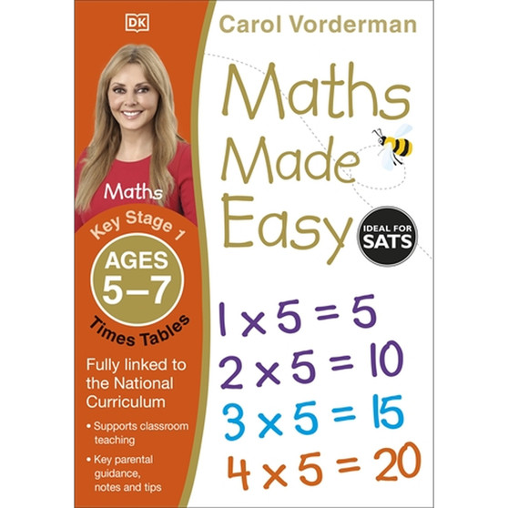 Maths Made Easy: Times Tables, Ages 5-7 (Key Stage 1) - ISBN 9781409344896