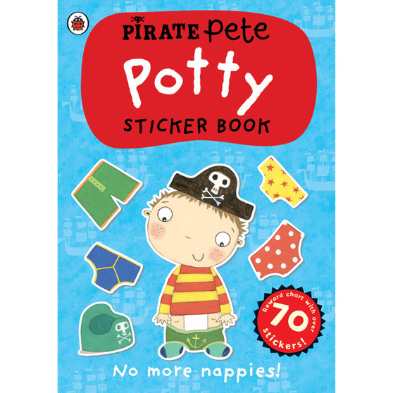 Pirate Pete's Potty sticker activity book - ISBN 9780723281573