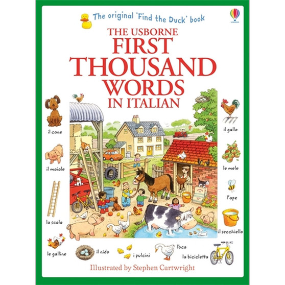 First Thousand Words in Italian - ISBN 9781409566144