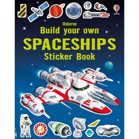 Build Your Own Spaceships Sticker Book - ISBN 9781409564447