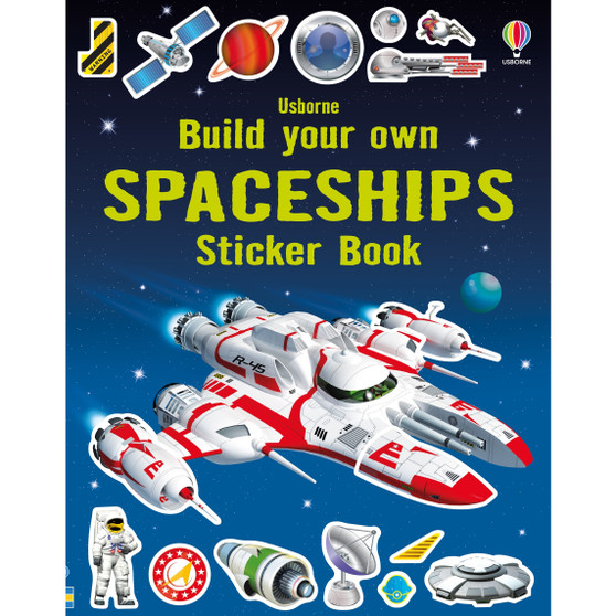 Build Your Own Spaceships Sticker Book - ISBN 9781409564447