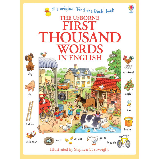 First Thousand Words in English - ISBN 9781409562894
