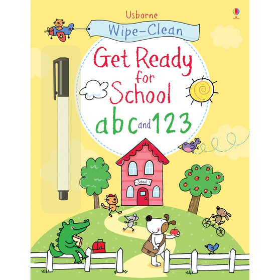 Wipe-clean Get Ready for School abc and 123 - ISBN 9781409563297