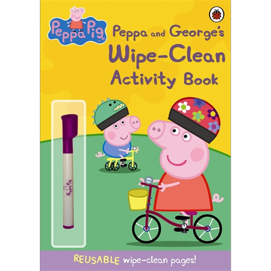 Peppa Pig: Peppa and George's Wipe-Clean Activity Book - ISBN 9781409308621