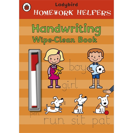 Ladybird Homework Helpers: Handwriting Wipe-Clean Book - ISBN 9781409306184