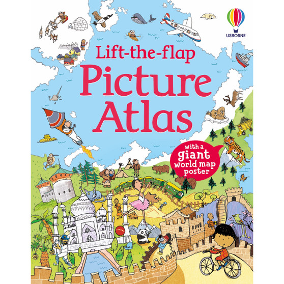 Lift-the-Flap Picture Atlas - ISBN 9780746098479