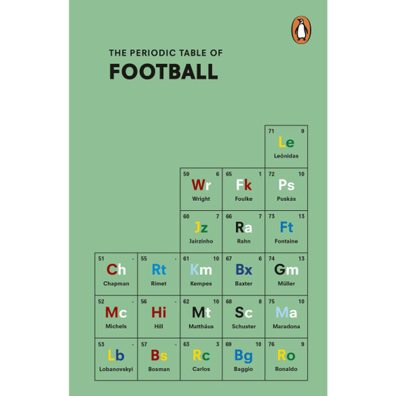 The Periodic Table of FOOTBALL - ISBN 9781529937701