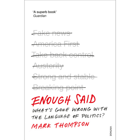 Enough Said - ISBN 9780099597681