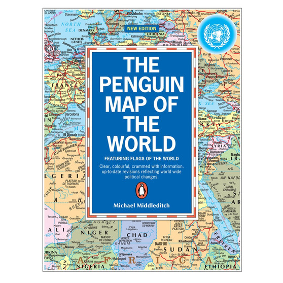 The Penguin Map of the World - ISBN 9780140515282