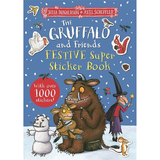 The Gruffalo and Friends Festive Super Sticker Book - ISBN 9781035001538