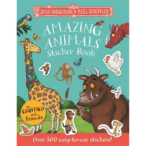 The Gruffalo and Friends: Amazing Animals Sticker Book - ISBN 9781035082186