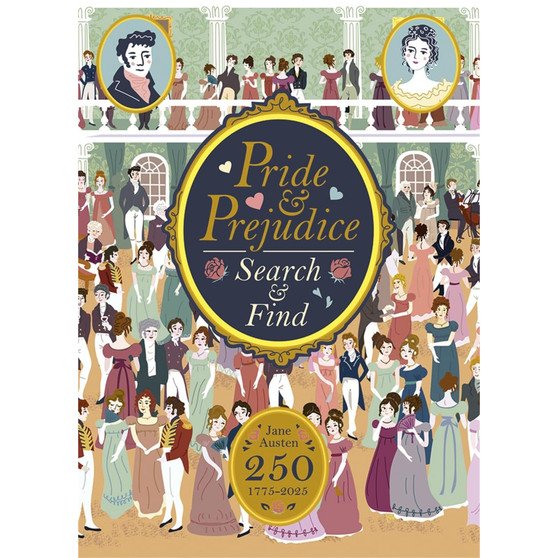 Pride and Prejudice Search and Find - ISBN 9781835873755