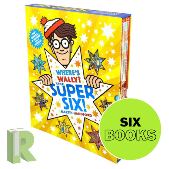 Where's Wally? The Super Six - ISBN 9781406396744