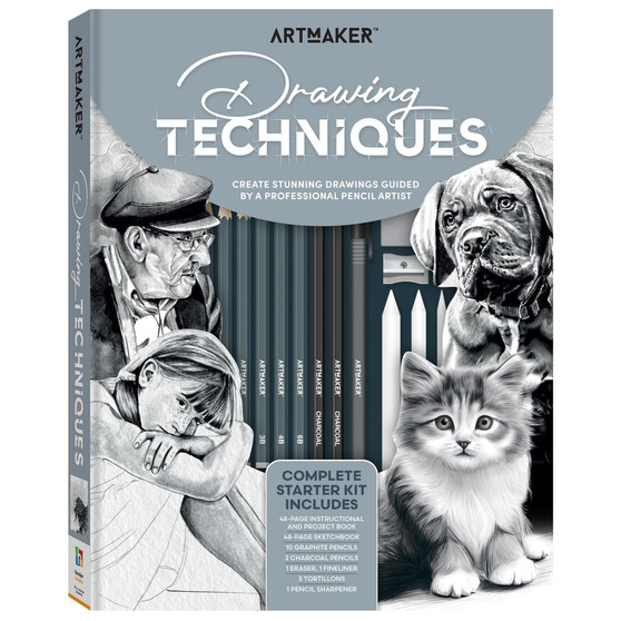 Hinkler Art Maker: Drawing Techniques - ISBN 9781488950100