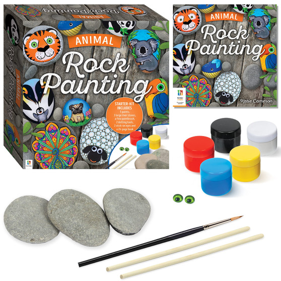 Animal Rock Painting Box Set - ISBN 9781488936357