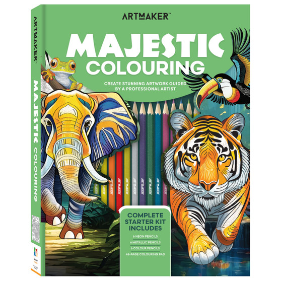 Art Maker Majestic Colouring - ISBN 9781488958946