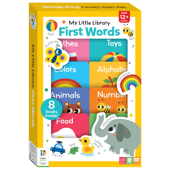 Building Blocks My Little Library First Words - ISBN 9781488970207