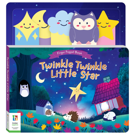 Twinkle Twinkle Little Star Finger Puppet Book - ISBN 9781488967016