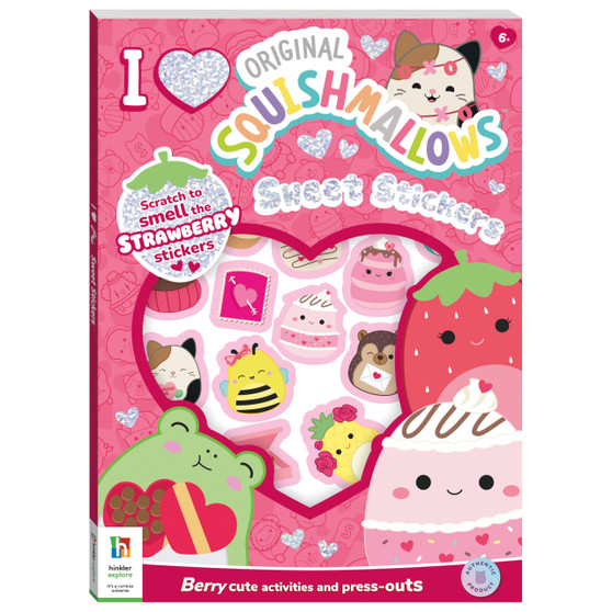 I Love Squishmallows Sweet Stickers - ISBN 9781488968891
