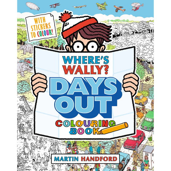 Where's Wally? Days Out: Colouring Book - ISBN 9781529507386