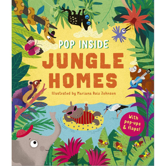 Pop Inside: Jungle Homes - ISBN 9781787416918