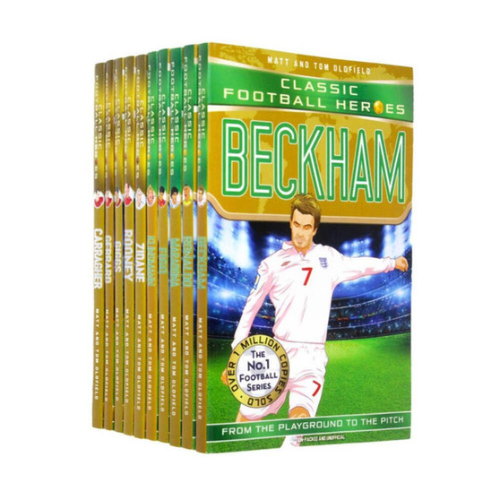 Classic Football Heroes Legend Series Collection 10 Books Set - ISBN 9781789462470
