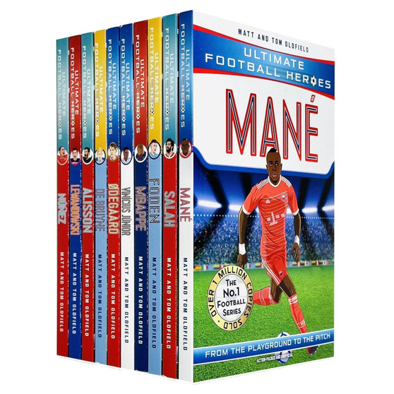 Ultimate Football Heroes Series 10 Books Collection Set - ISBN 9781835872918