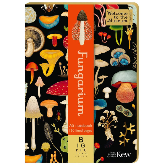 Fungarium A5 Notebook - ISBN 9781835874943
