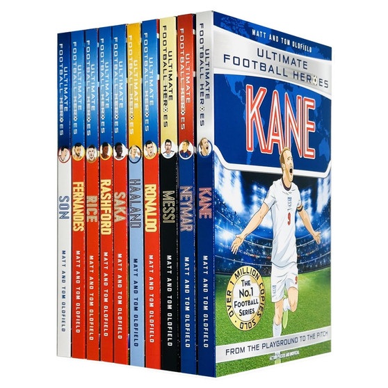 Ultimate Football Heroes Series 1 Collection 10 Books Set - ISBN 9781835872901